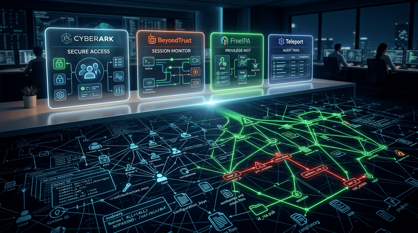 Linux PAM Comparison 2026: LinuxGuard vs. CyberArk, BeyondTrust, FreeIPA, and Teleport